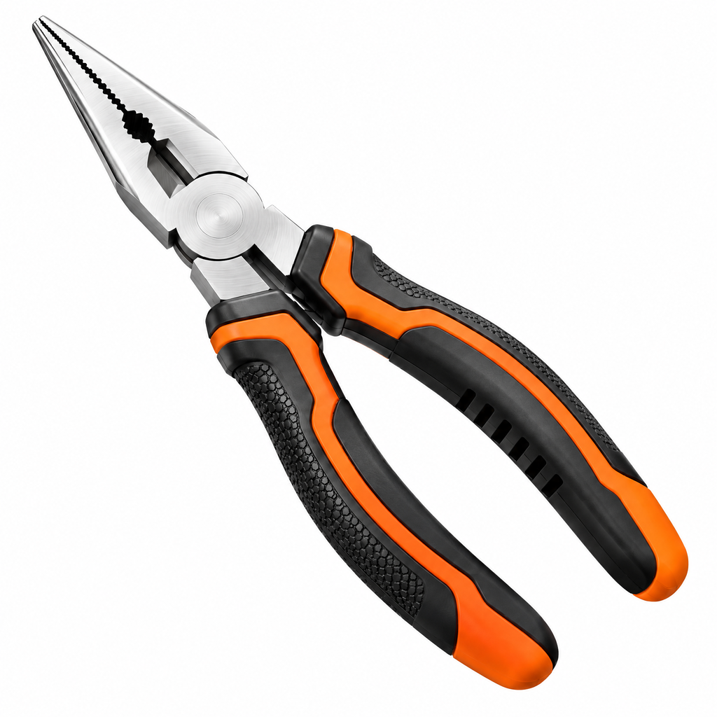 Vereyra™ Precision Long-Nose Pliers for Gripping, Bending & Detail Work detail