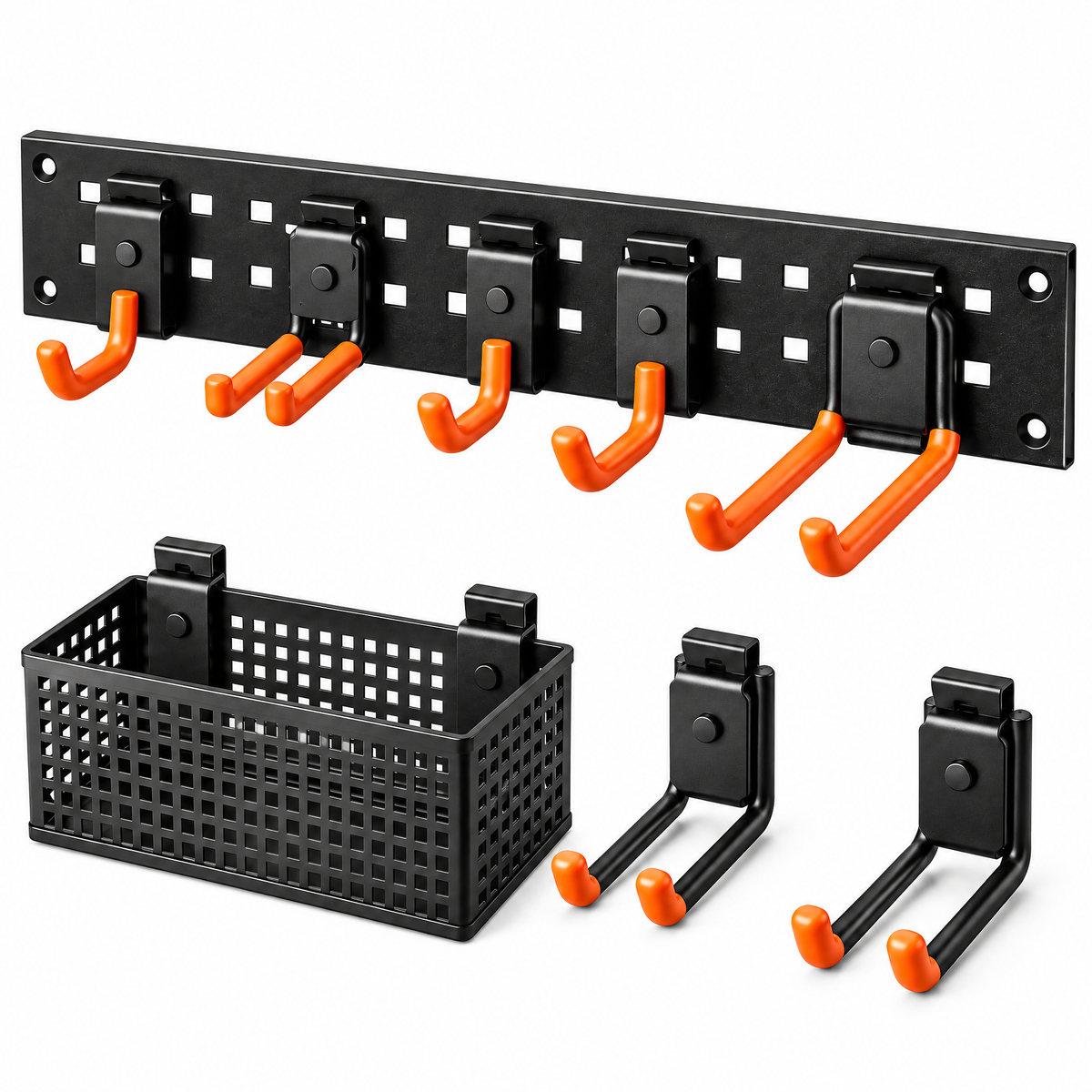 Vereyra™ Modular Pegboard Tool Holder Set for Workshop Organization detail