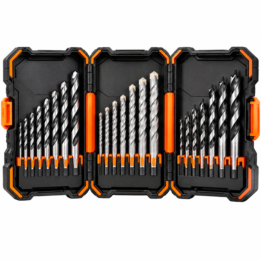Vereyra™ General-Purpose Drill Bit Set for Wood, Metal & Home Projects detail