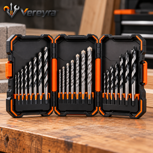 Vereyra™ General-Purpose Drill Bit Set for Wood, Metal & Home Projects main